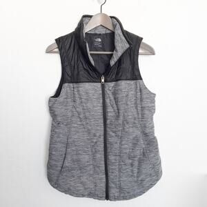 The North Face Black and Gray Women's Vest